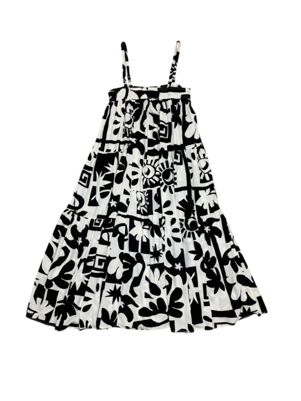 Abel The Label Black and White Trapeze Dress